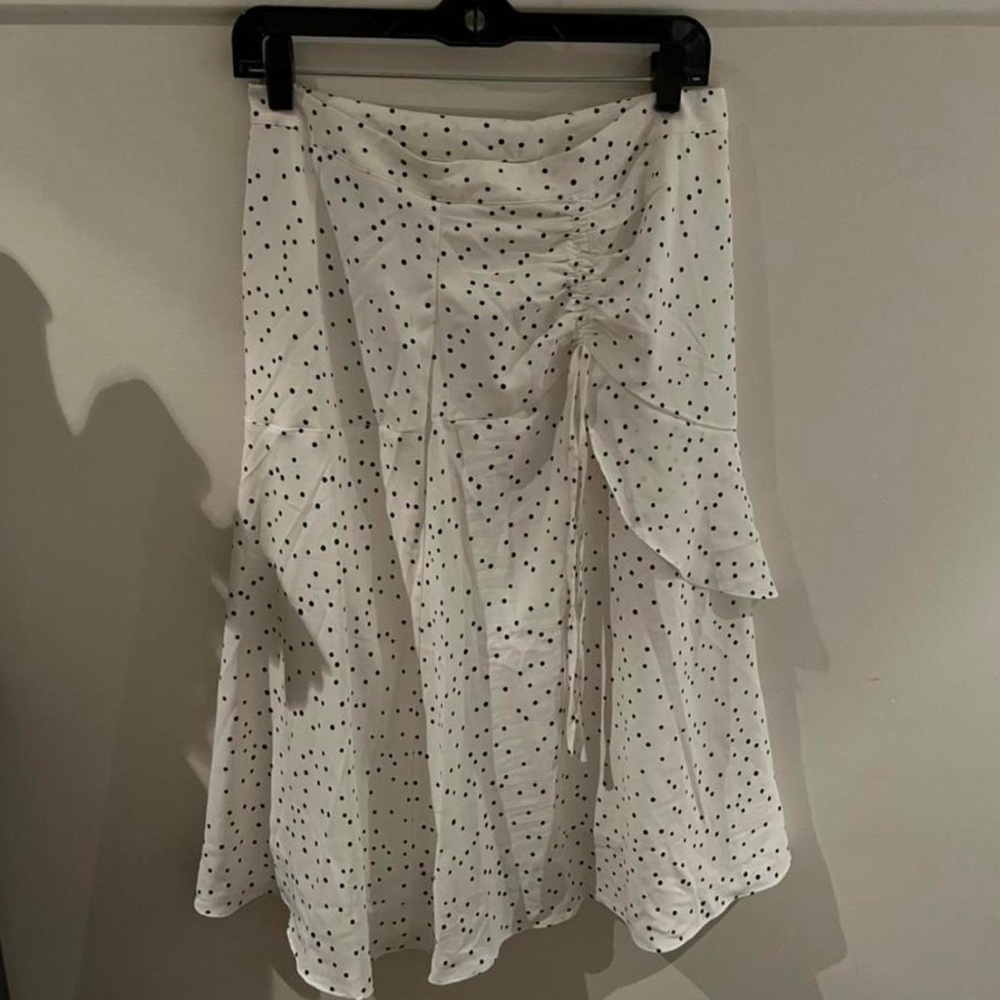 Polka dot skirt from skies are blue